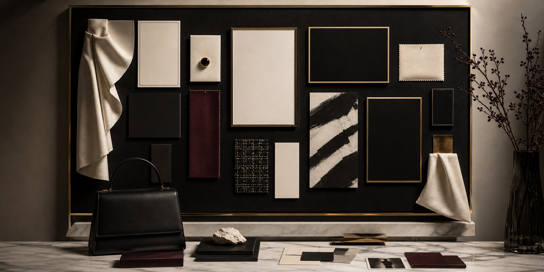 Luxury pricing strategy materials.